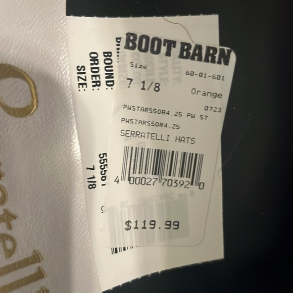 Serratelli western hat - Picture 6 of 9